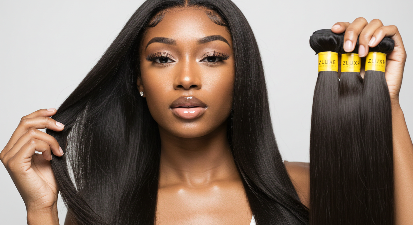 Straight  hair bundle